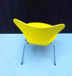 Pamono Mod. 3107 Chair in Yellow by Arne Jacobsen for Fritz Hansen, 1960 Sale