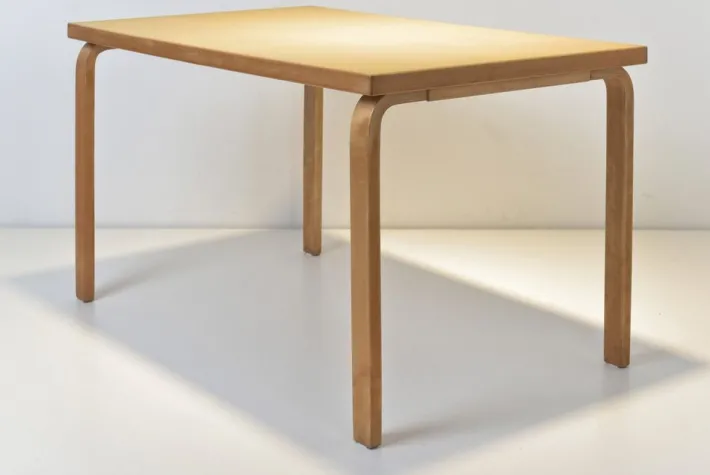 Pamono Model 81 B Worktable by Alvar Aalto for Artek, Finland, 1950s Best