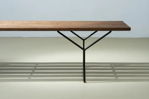 Pamono Model 400 Bench by Harry Bertoia for Knoll Inc. / Knoll International, 1950s Discount