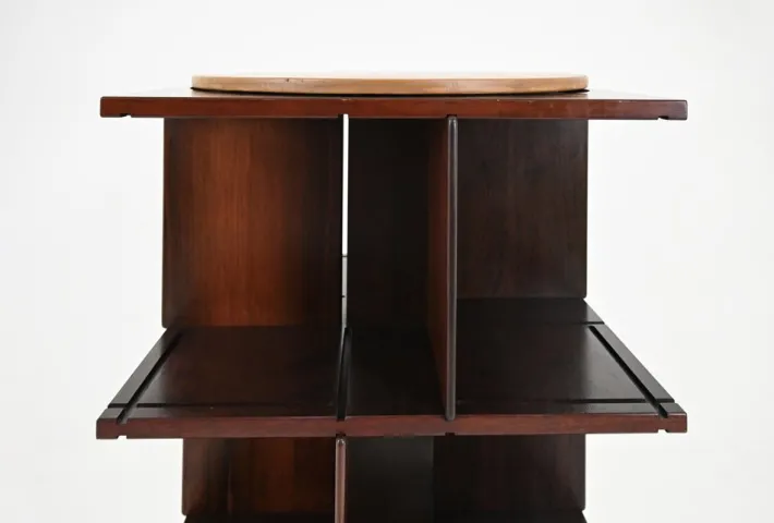 Pamono Model 823 Bookcase by Gianfranco Frattini for Bernini, 1963