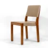 Pamono Model 611 Chair in Birch and Leather by Alvar Aalto, 1950s New