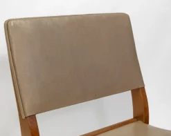 Pamono Model 611 Chair in Birch and Leather by Alvar Aalto, 1950s New