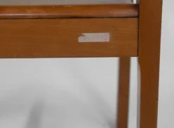 Pamono Model 611 Chair in Birch and Leather by Alvar Aalto, 1950s New