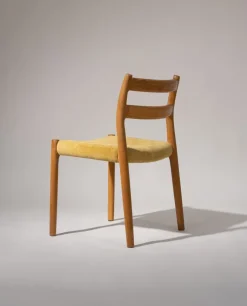 Pamono Model 84 Chairs by Niels Otto (N. O.) Møller for J. L. Møllers, 1976, Set of 2 Hot