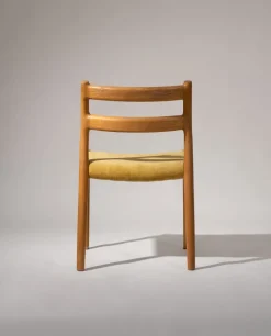 Pamono Model 84 Chairs by Niels Otto (N. O.) Møller for J. L. Møllers, 1976, Set of 2 Hot