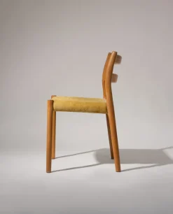 Pamono Model 84 Chairs by Niels Otto (N. O.) Møller for J. L. Møllers, 1976, Set of 2 Hot