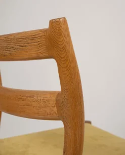 Pamono Model 84 Chairs by Niels Otto (N. O.) Møller for J. L. Møllers, 1976, Set of 2 Hot