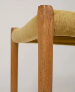 Pamono Model 84 Chairs by Niels Otto (N. O.) Møller for J. L. Møllers, 1976, Set of 2 Hot