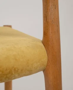 Pamono Model 84 Chairs by Niels Otto (N. O.) Møller for J. L. Møllers, 1976, Set of 2 Hot