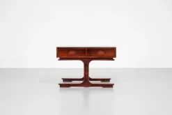 Pamono Model 554 Coffee Table attributed to Gianfranco Frattini for Bernini, Italy, 1950s New