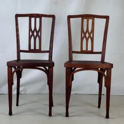 Pamono Model 333 Dining Chairs by Josef Hoffmann for Jacob & Josef Kohn, 1901, Set of 2