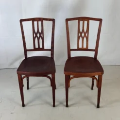 Pamono Model 333 Dining Chairs by Josef Hoffmann for Jacob & Josef Kohn, 1901, Set of 2