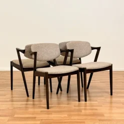 Pamono Model 42 Dining Chairs in Oak from Andersen Møbelfabrik, Denmark, 1950s-1960s, Set of 4 Outlet