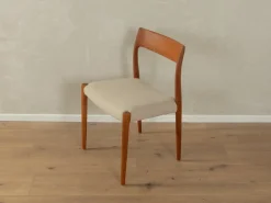 Pamono Model 77 Dining Room Chairs by Niels Otto Møller for J. L. Møllers, 1950s, Set of 2