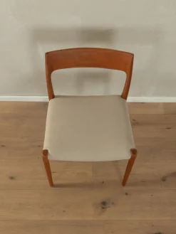 Pamono Model 77 Dining Room Chairs by Niels Otto Møller for J. L. Møllers, 1950s, Set of 2