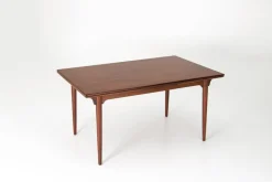 Pamono Model 54 Extentable Dining Table attributed to Gunni Omann, 1960s Discount