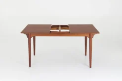 Pamono Model 54 Extentable Dining Table attributed to Gunni Omann, 1960s Discount