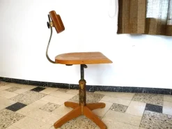 Pamono Model 350 Industrial Chair by Ama Elastic, 1950s Sale