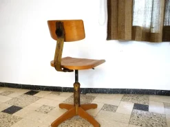 Pamono Model 350 Industrial Chair by Ama Elastic, 1950s Sale