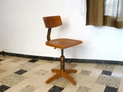 Pamono Model 350 Industrial Chair by Ama Elastic, 1950s Sale