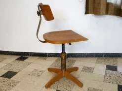 Pamono Model 350 Industrial Chair by Ama Elastic, 1950s Sale