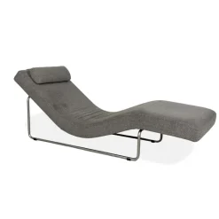Pamono Model 680 Lounger in Grey Fabric from Rolf Benz New