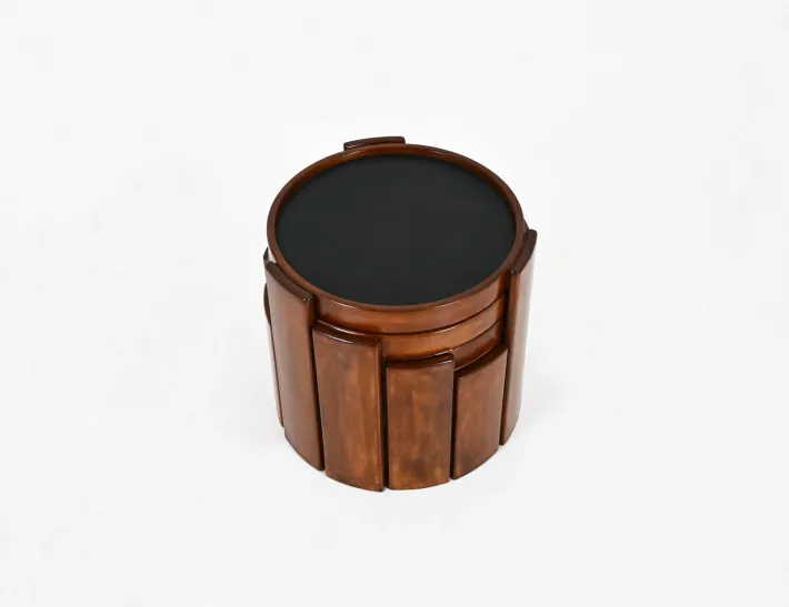 Pamono Model 780 Nesting Tables by Gianfranco Frattini for Cassina, 1960s, Set of 4 Online