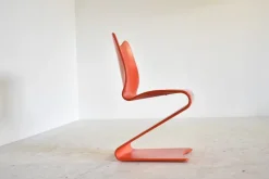 Pamono Model 275 S-Chair by Verner Panton, 1960s Outlet