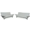 Pamono Model 1900 2-Seater and 3-Seater Sofa in Leather from Rolf Benz, Set of 2 New