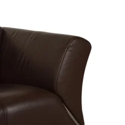 Pamono Model 322 3-Seater Sofa, Armchair and Ottoman in Brown Leather from Rolf Benz, Set of 3 Sale