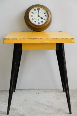 Pamono Model 55 Table by Xavier Pauchard for Tolix, 1950s Clearance