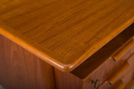 Pamono Model 75 Teak Desk from Omann Jun Møbelfabrik, 1960s