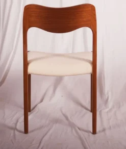 Pamono Model 71 Teak Dining Chairs by Niels Otto Møller for J.L Møllers, 1951, Set of 4 Discount