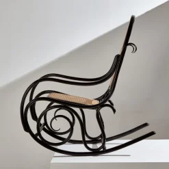Pamono Model 825 Thonet Rocking Chair by Michael Thonet for Thonet, 1970s Best