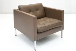 Pamono Model 446 Three-Seater Sofa and Club Chairs by Pierre Paulin for Artifort, 1960s, Set of 3 Clearance