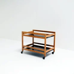 Pamono Model 5370 Trolley by Borge Mogensen for Frederica Mobelfabrik, 1960s Discount