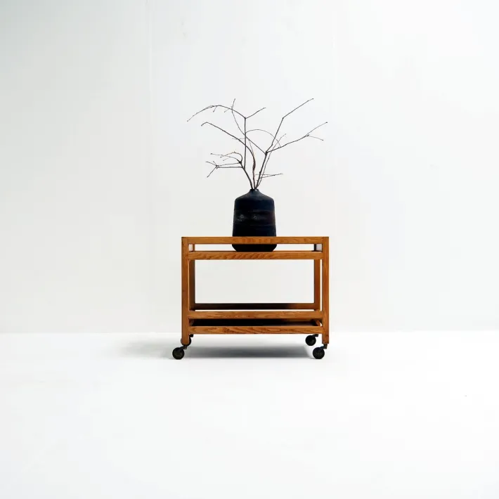 Pamono Model 5370 Trolley by Borge Mogensen for Frederica Mobelfabrik, 1960s Discount