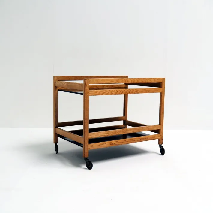Pamono Model 5370 Trolley by Borge Mogensen for Frederica Mobelfabrik, 1960s Discount
