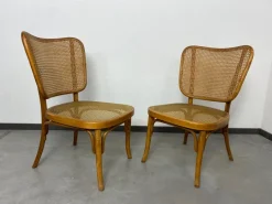 Pamono Model A821 Chairs attributed to Adolf Gustav Schneck for Thonet Mundus, 1930s, Set of 4 Outlet