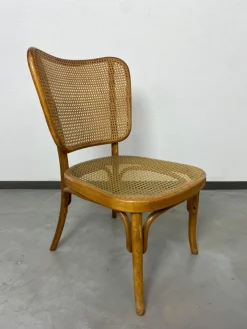 Pamono Model A821 Chairs attributed to Adolf Gustav Schneck for Thonet Mundus, 1930s, Set of 4 Outlet