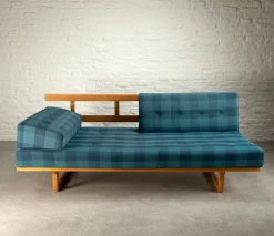 Pamono Model BM4312 Daybed Sofa by Børge Mogensen for Fredericia, Denmark, 1960s