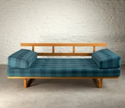 Pamono Model BM4312 Daybed Sofa by Børge Mogensen for Fredericia, Denmark, 1960s