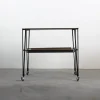 Pamono Model C7 2-Shelf Trolley by Osvaldo Borsani for Tecno Varedo, 1960s Clearance