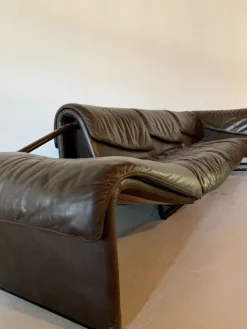 Pamono Model DS-2010 Living Room Set from de Sede, 1970s, Set of 3