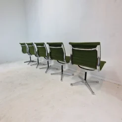 Pamono Model EA 105 Chairs by Eames for Herman Miller, 1970s, Set of 5 Online