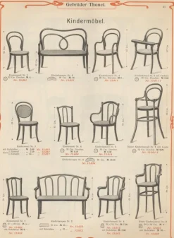 Pamono Model No.1 Children's Chair from Thonet, 1920s Discount