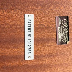 Pamono Model T3 Extending Dining Table in Walnut by Tom Robertson for McIntosh, 1970s New