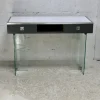 Pamono Modern Console Table with Glass Base, 1960s Hot