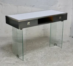 Pamono Modern Console Table with Glass Base, 1960s Hot