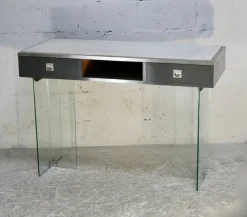 Pamono Modern Console Table with Glass Base, 1960s Hot